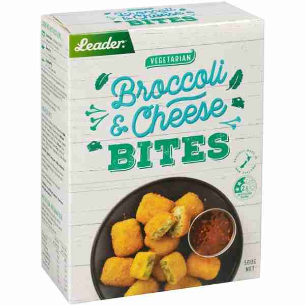 Leader Broccoli & Cheese Bites