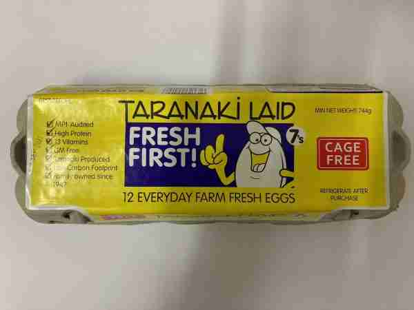 Taranaki laid size7 dozen