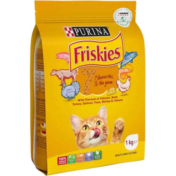 friskies 1kg dry cat food