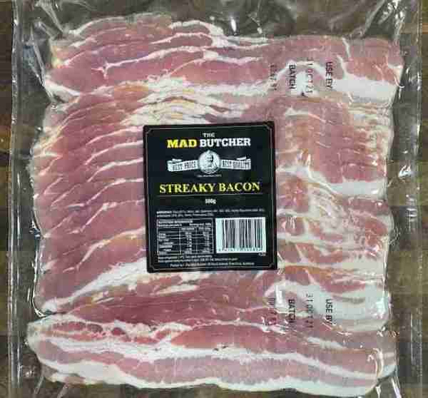 Streaky Bacon - 500g