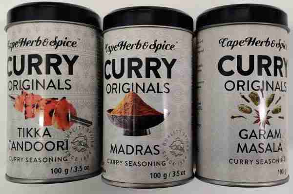 Cape Herb Curry Range 100g