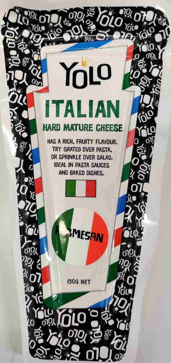 Yolo Italian Parmesan Cheese 150g