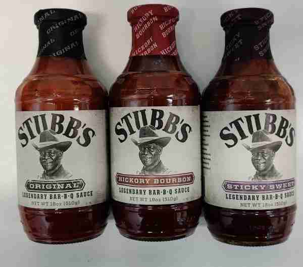 Stubbs BBQ Sauce Range 510g