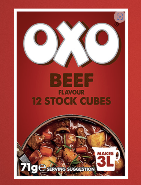 Oxo Beef Cubes 12pk