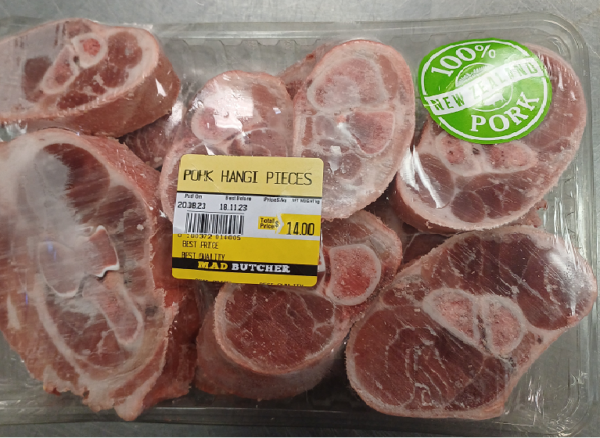 Pork Hangi pieces