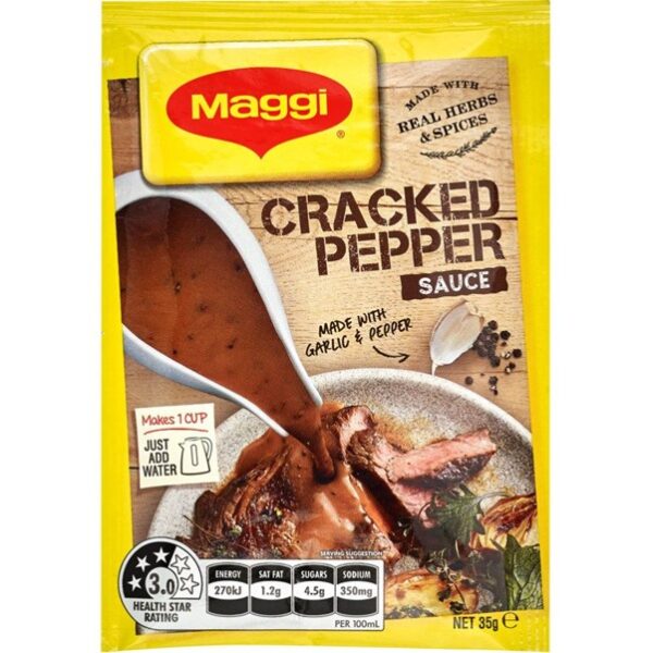 Maggi Cracked Pepper Sauce 35g