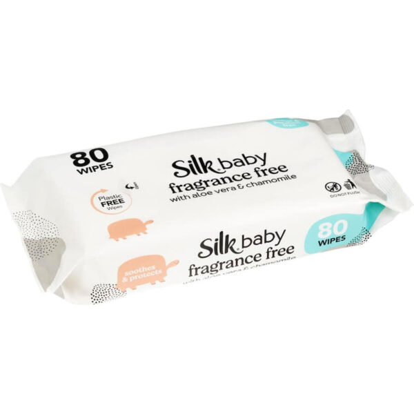 Silk Baby Wipes Fragrance Free